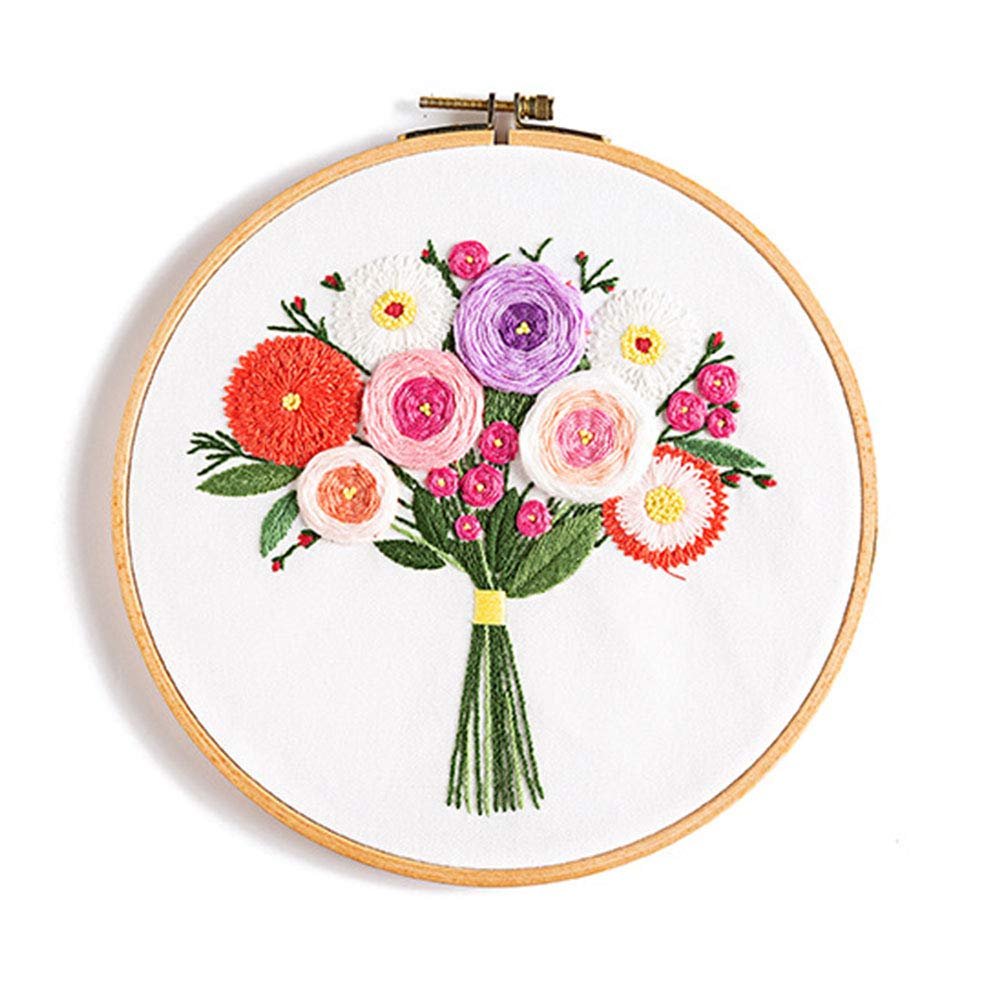 Flores hechas a mano