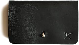 Cartera minimal wallet artesanal de piel genuina