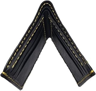 Billetera artesanal de piel hecha a mano estilo clásico