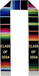 Faja de graduación mexicana de lujo 2024 estola artesanal auténtica