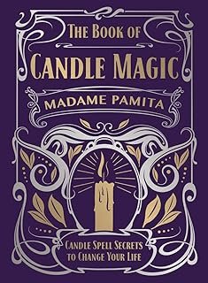 Libro de magia con velas artesanales rituales y energía personal