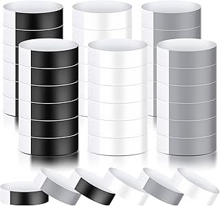 Pulseras de papel impermeables para eventos y fiestas