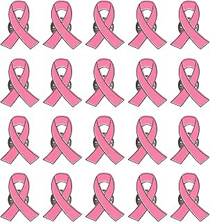 Pines artesanales rosa esperanza concienciación cáncer de mama