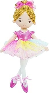 Peluche Princesa Bailarina Artesanal Rosa Regalo Encantador
