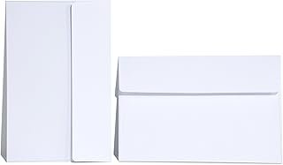 Sobres A9 blancos artesanales autoadhesivos para eventos