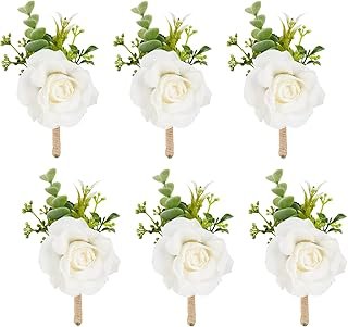 Botoneras marfil artesanales para bodas rústicas y elegantes