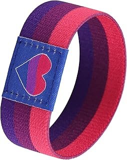 Pulsera arcoíris LGBT hecha a mano orgullo y diversidad