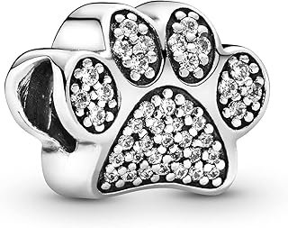 Dije artesanal huella brillante estilo emocional