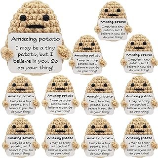 Muñecas de patata de ganchillo hechas a mano pack creativo