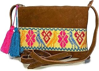 Crossbody Artesanal Bordado a Mano en México