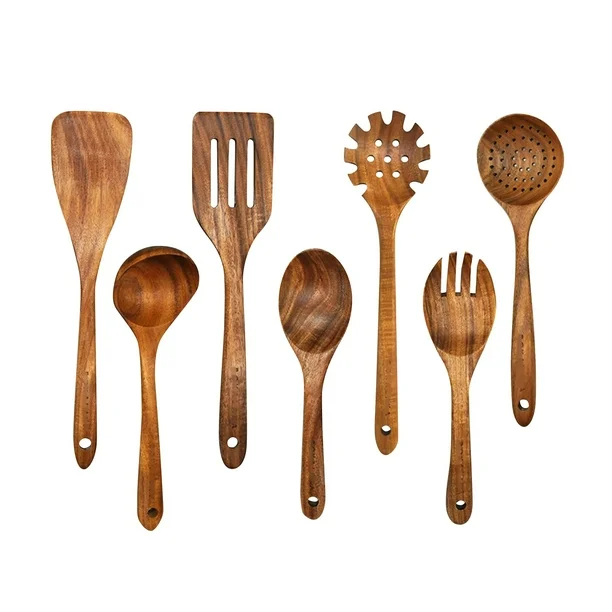 utensilios de madera artesanal