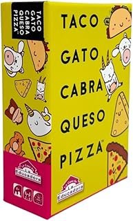 Taco Gato Cabra Queso Pizza juego de cartas divertido en español