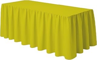 Mantel Bambalina Artesanal para Mesas de Banquete en Varios Colores