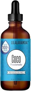 Aceite de Coco Fraccionado Natural Ligero para Masaje y Aromaterapia
