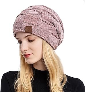 Gorro térmico tejido a mano ligero y transpirable para invierno