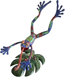 Alebrije Rana de Oaxaca Tallado en Copal Hecho a Mano