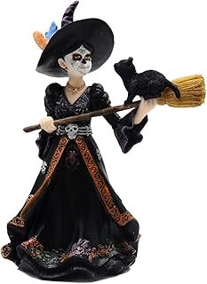 Figura de Catrina Día de Muertos Estilo Fairyland Decoración Elegante