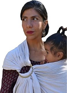 Bandolera Portabebés Artesanal Rebozo Balaj Natural