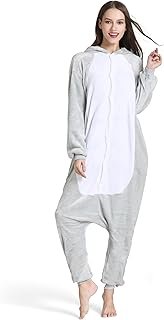 Pijama artesanal unisex cálida de animales para adultos