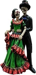 Pareja de Catrines Novios 30 cm Figuras Decorativas Día de Muertos