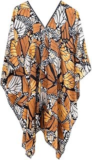 Huipil de Seda para Mujer Diseño Mexicano Mariposa Artesanal