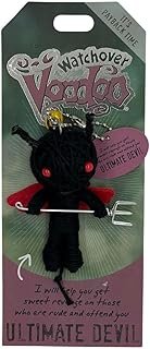 Llavero voodoo multicolor artesanal amuleto de buena vibra