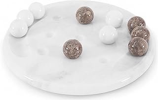 Tic Tac Toe de mármol artesanal para regalo y decoración