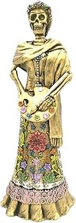 Catrina Frida 30 cm Figura Decorativa Artesanal en Resina