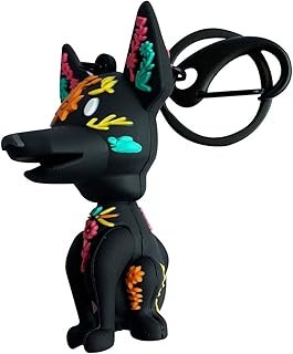 Llavero artesanal 3D Xolo Chilaquil inspirado en México