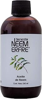 Aceite de Neem Orgánico 100% Puro Vegano Artesanal Refill 240 ml