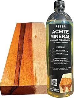 Aceite Mineral Grado Alimenticio para Madera Protección Natural
