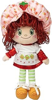 Muñeca Strawberry Shortcake Artesanal 14 Pulgadas Suave y Clásica