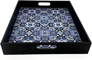 Charola de servicio Talavera hecha a mano en México