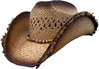 Sombrero de rafia artesanal mujer playa ligero