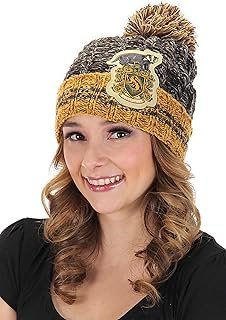 Gorro tejido artesanal con pompón estilo mágico clásico