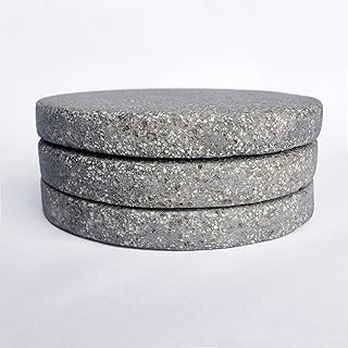 Set de 6 portavasos redondos artesanales hechos a mano Rocalinda