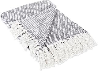 Manta artesanal de algodón tejida para interior y exterior