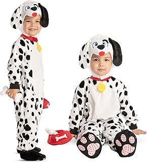 Disfraz dálmata artesanal para bebé adorable y cómodo