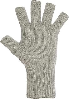 Guantes de alpaca sin dedos artesanales extra cálidos