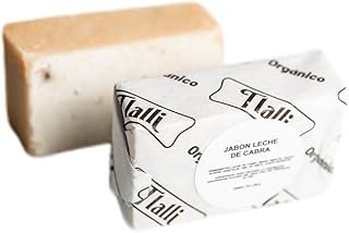 Jabón artesanal de leche de cabra y miel piel sensible