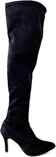 Bota Larga Sobre la Rodilla con Tacón de Aguja