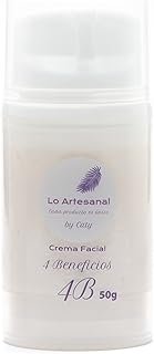 Crema Facial Artesanal 4 Beneficios Hidratante y Antioxidante