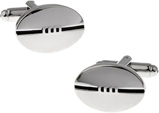 Gemelos artesanales con diseño de fútbol americano para fans