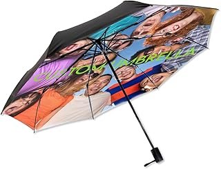 Paraguas artesanal con imagen personalizada ideal para viajes