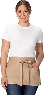 Delantal de chef artesanal clásico para cocina profesional