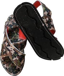 Huarache Mexicano Artesanal Cruzado Estilo Militar