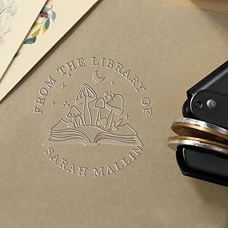 Sello Ex Libris personalizado artesanal para tu biblioteca