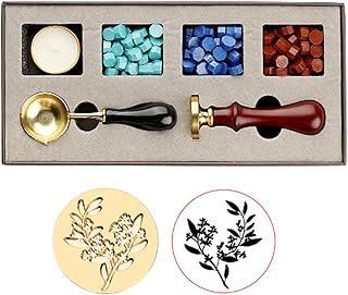 Sellos de cera retro artesanales hechos a mano