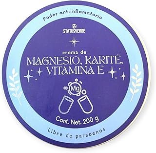Crema Corporal Artesanal con Magnesio Karité y Vitamina E