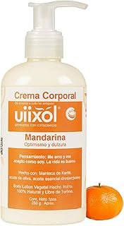 Crema Corporal Artesanal de Mandarina con Vitamina C